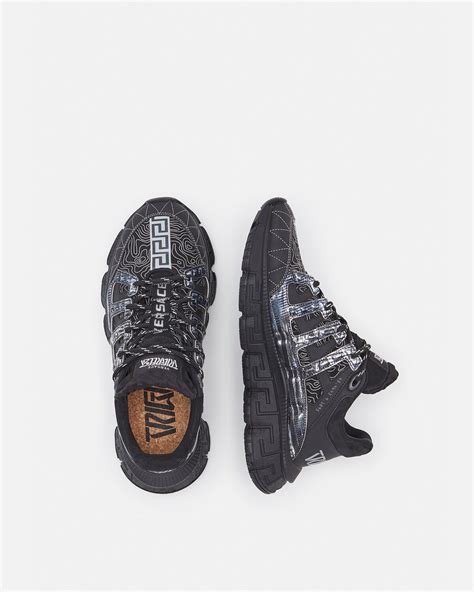 versace sneaker nero